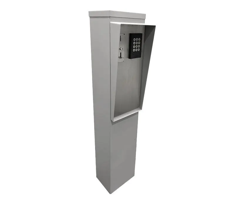 Populair Zuil voor intercom of pulsgever RVS