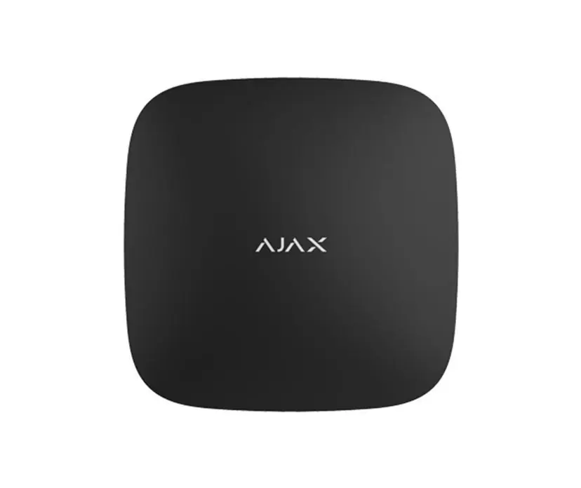 Finale Uitverkoop AJAX Hub, zwart, met GSM en LAN communicatie