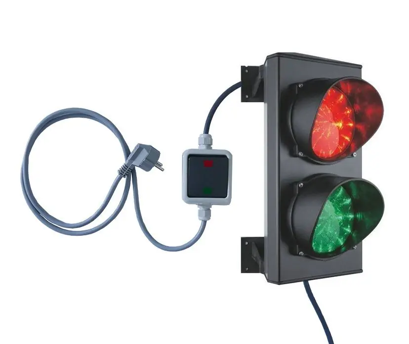 Verkeerslicht Plug & Play met schakelaar Korting