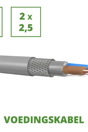 Koop Vandaag Voedingskabel 30 mtr. 1 kV gewapend 2x2,5 mm²