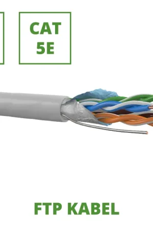 Hete Deal Indoor FTP kabel 305 mtr. CAT5E / afgeschermd