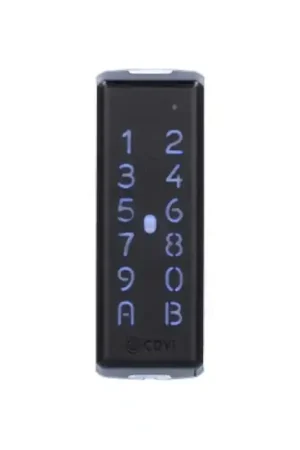 Op = Op KRYPTO proximity lezer met codepaneel zwart K4