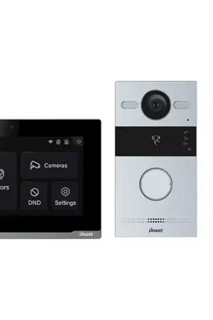 Bestseller Video intercomset 2-draads TWK01 DNAKE grijs, 1 drukknop, WiFi