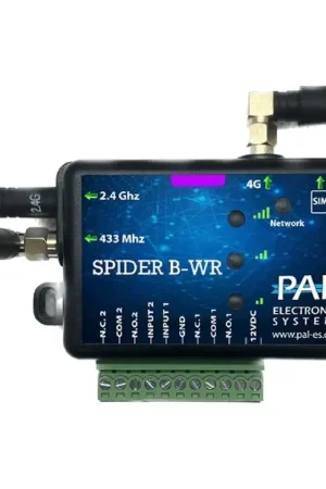 GSM module PAL SPIDER BLUETOOTH met ontvanger, 2x output / 2x input Populair