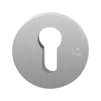 GPF9391.09.O199 ronde veiligheidsbuitenrozet RVS geborsteld Dagaanbieding