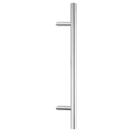 Merkproduct Deurgreep T-model 32x640mm RVS geborsteld incl. decorring voetje