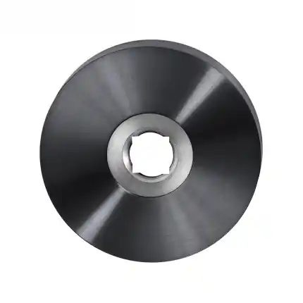 Meest Verkocht Rozet 50x8mm PVD antraciet links-/rechtsdraaiend