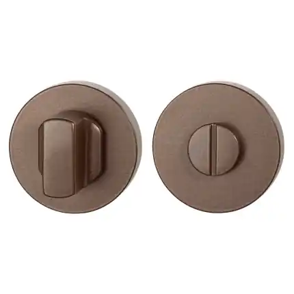 Toiletgarnituur 50×8 mm stift 8 mm Bronze blend grote knop Uitverkoop