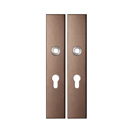 Goedkoop GPF1125.A2 langschild rechthoekig PC55 Bronze blend