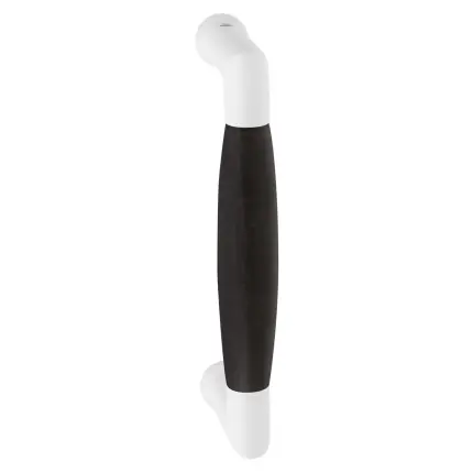 Deurgreep ton model Ika 157mm wit met ebbenhout haaks Koop Online