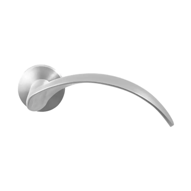 Dagaanbieding GPF3130.00 RVS deurkruk Kanga op ronde rozet
