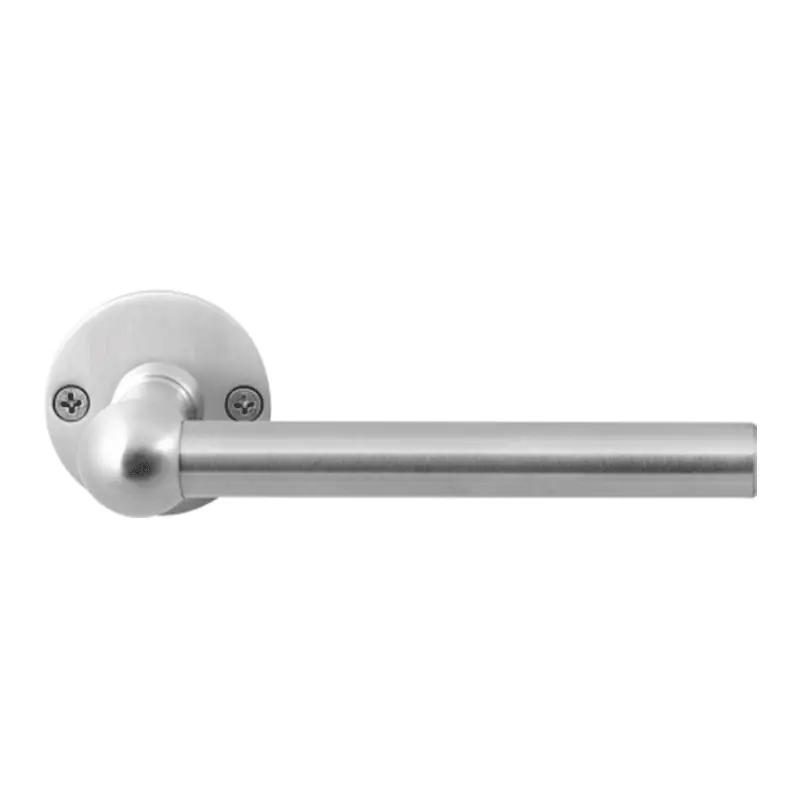 Veilige Betaling GPF3050.06 RVS deurkruk Hipi op ronde rozet