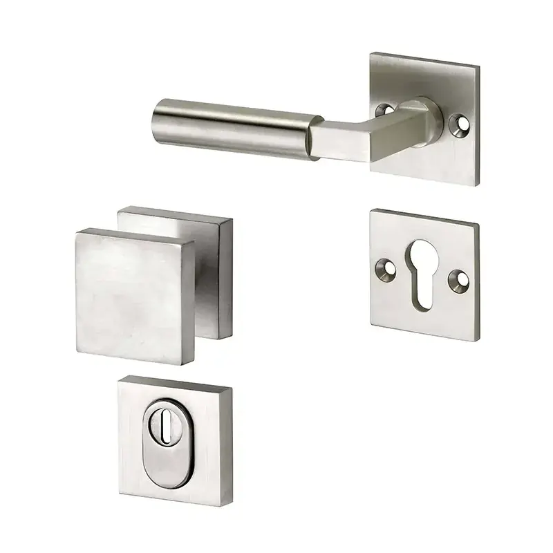 Knopg.LS SKG Bauhaus/BHrozet mat nikkel/Ti Gratis Retour