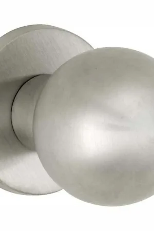 Voordeurknop Kogel 60mm mat nikkel Laatste Versie