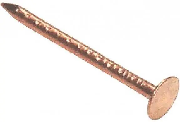 Beperkt Aanbod Messing nagels tbv bronzen tochtstrip per 10 meter