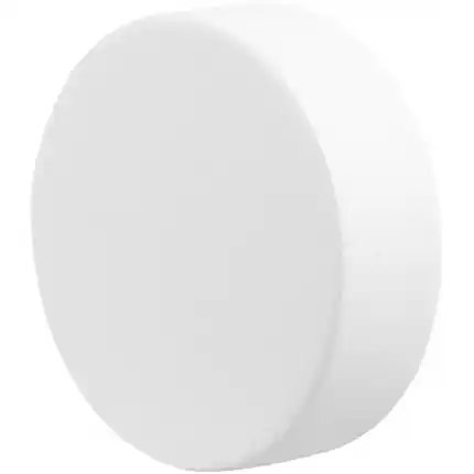 Wit excentrische knop 55x16mm vast Weekendaanbieding