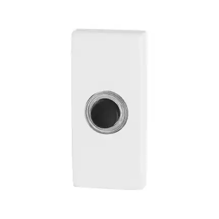 Rechtstreeks Van De Fabrikant Huisbel rechthoekig 70x32x10mm wit