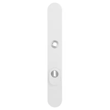 Veiligh. B.S. met KT PC72 257x35x11 mm afgerond smal Wit Aanbieding