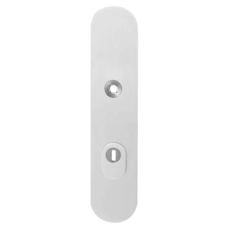 Veiligh. B.S. met KT PC55 248x52x11 mm afgerond Wit Speciale Aanbieding