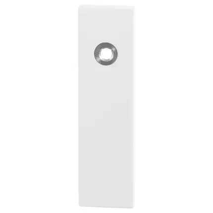GPF8100.55 kortschild rechthoekig blind wit Laatste Kans