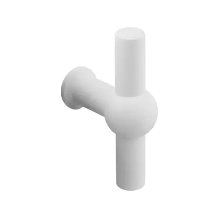 Meubelknop Hipi 45mm Wit Speciale Aanbieding