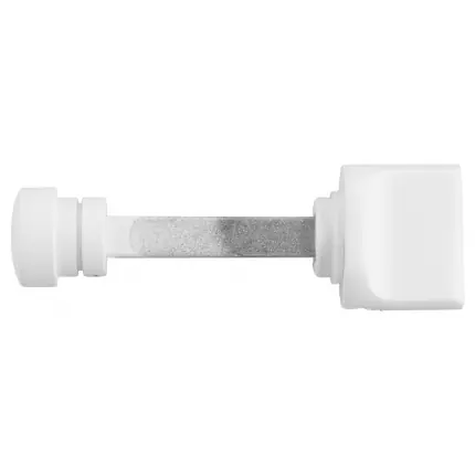 Korting Toiletgarnituur toiletstift 8mm wit grote knop