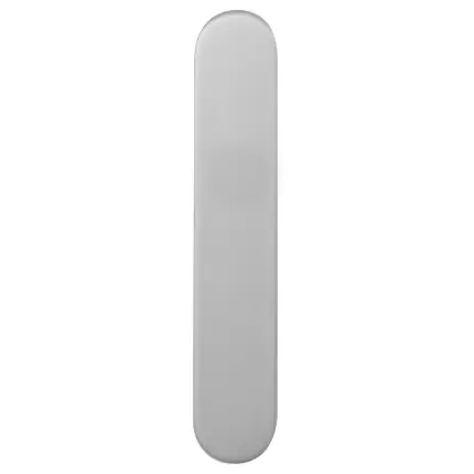 Gratis Retour Langschild PC72 zonder krukgat afgerond RVS geborsteld GPF1200.20L/R