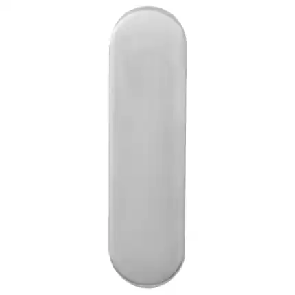 Kortschild PC72 zonder krukgat afgerond RVS geborsteld GPF1200.10L/R Direct Verzonden
