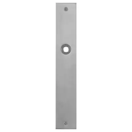 Koop Online Plaatschild blind rechthoekig RVS geborsteld 240x40x2mm