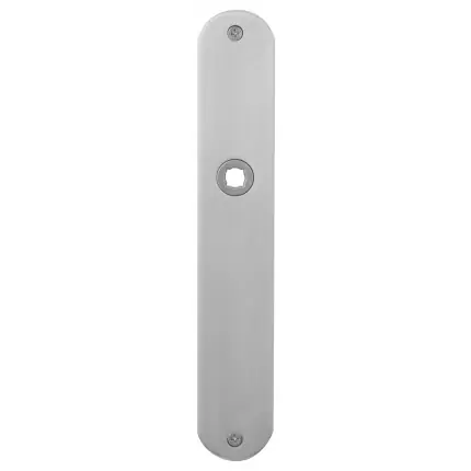 Plaatschild BB56 afgerond RVS geborsteld 240x40x2mm Weekendaanbieding