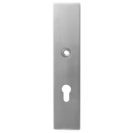veiligheidsbinnenschild rechthoekig PC72 248x52x8 mm rechthoekig RVS Betrouwbaar