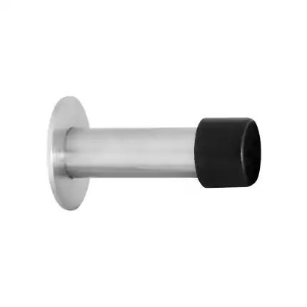 Beperkt Aanbod Deurstopper RVS geborsteld rond 85×22/50 mm