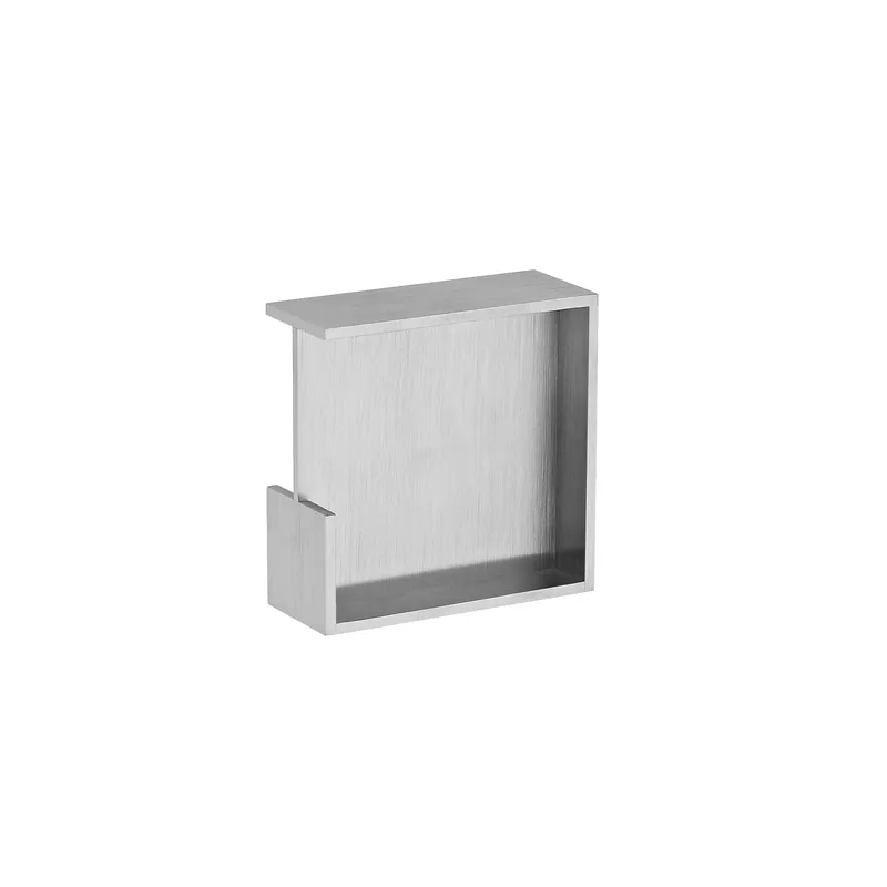 Schuifdeurkom tweezijdig 100x100x35mm RVS Bestseller