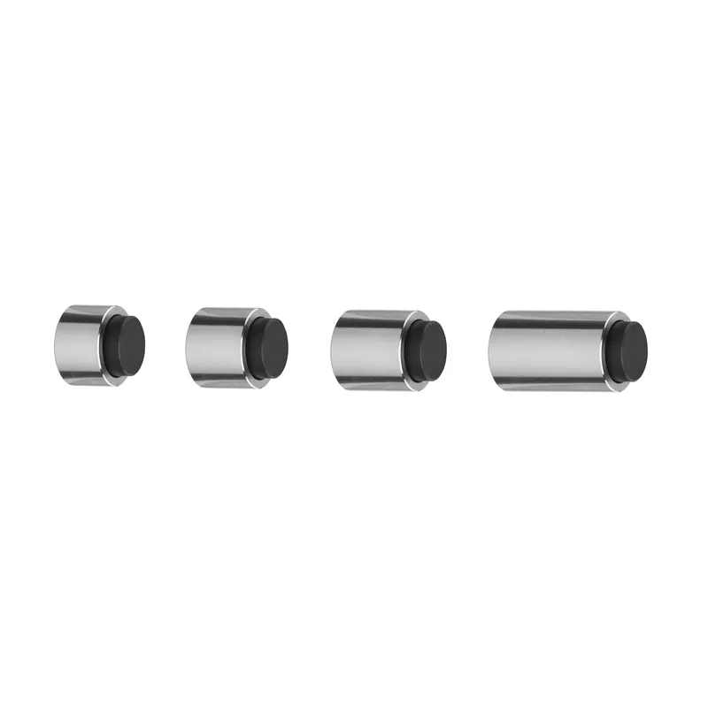 Wanddeurbuffer met zwarte dop 42mm Aanbieding