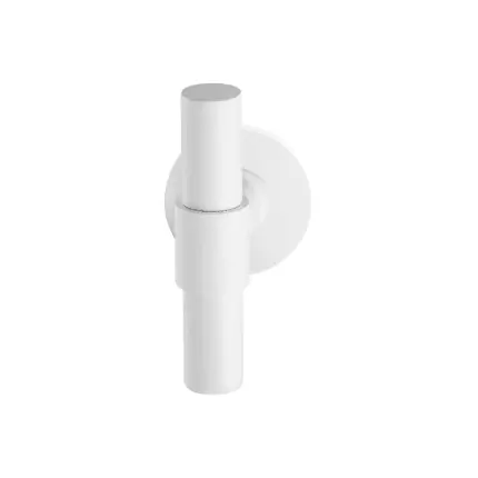 Betaalbaar GPF8243.40 witte kruiskruk Hipi Deux+ op ronde rozet