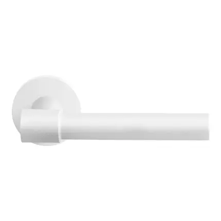 GPF8249.40 witte deurkruk Hipi Deux+ op ronde rozet Meest Verkocht