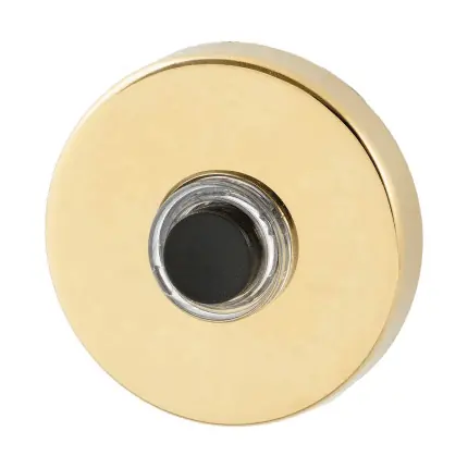 Hoge Kwaliteit GPF9926.69 deurbel rond 50×8 mm PVD messing