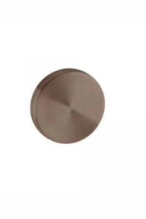 Blind rozet 50mm Titanium Chocolade Populair