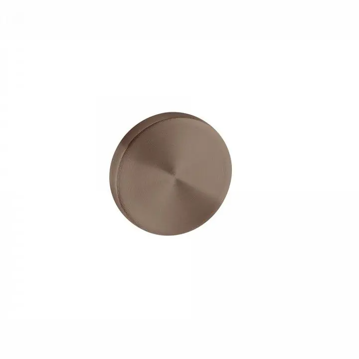 Blind rozet 50mm Titanium Chocolade Populair