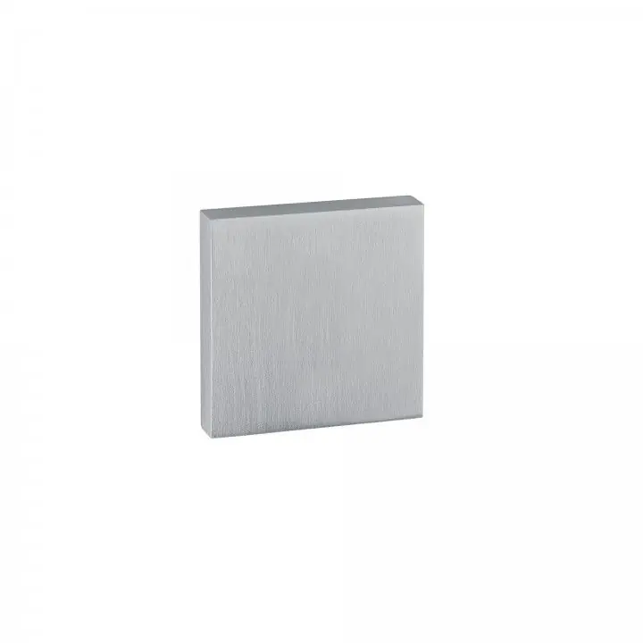 Blind rozet 50mm vierkant RVS Dagaanbieding