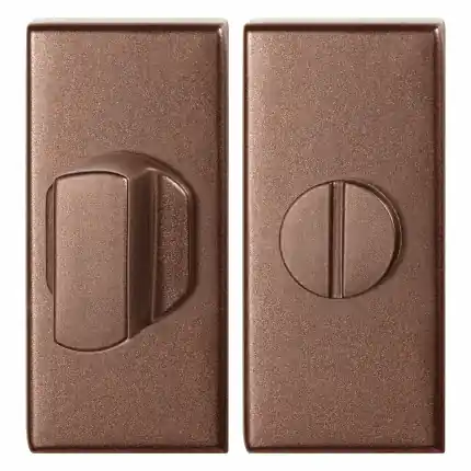 Gecertificeerd GPF1101.A2.0910 toiletgarnituur 70×32 mm stift 8 mm Bronze blend