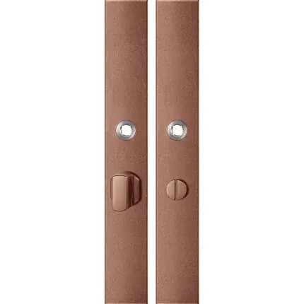 Hete Deal GPF1175.A2 langschild rechthoekig WC57/5 grote knop Bronze blend