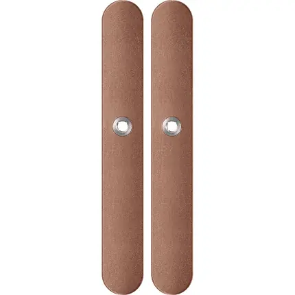 Aanbieding GPF1170.A2 langschild afgerond blind Bronze blend