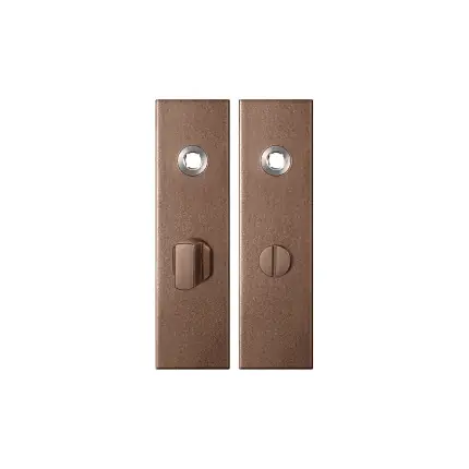 GPF1115.A2 kortschild rechthoekig WC63/8 grote knop Bronze blend Bestseller