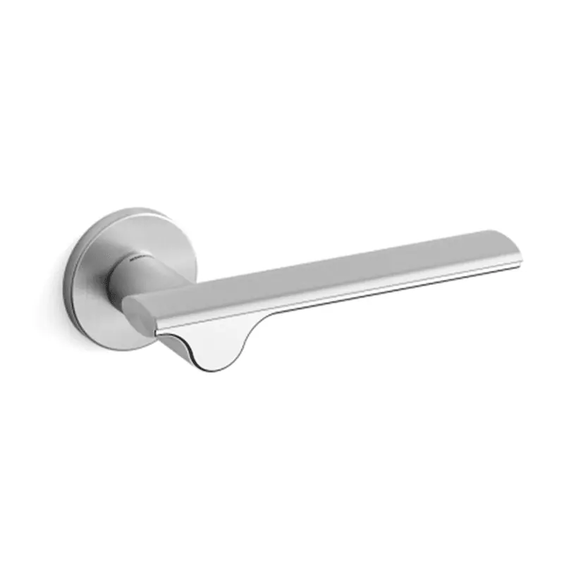3191 Ara deurkruk op rozet, satinchrome/chrome Superprijs
