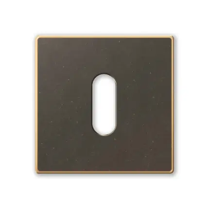 1291/B sleutelrozet 50x6mm imperial brons Aanbieding