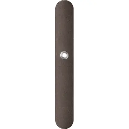 GPF1170.A1L langschild afgerond blind linksdraaiend Dark blend Op = Op