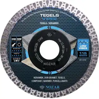 Dagaanbieding DIAMANTZAAG 115X22.2X1MM TEGEL