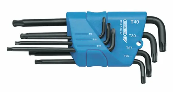 Hete Deal STIFTSLEUTELSET H43KTX-07 7-DLG