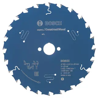 CIRKELZAAGBLAD 160X20X2.0MM 24T Rechtstreeks Van De Fabrikant